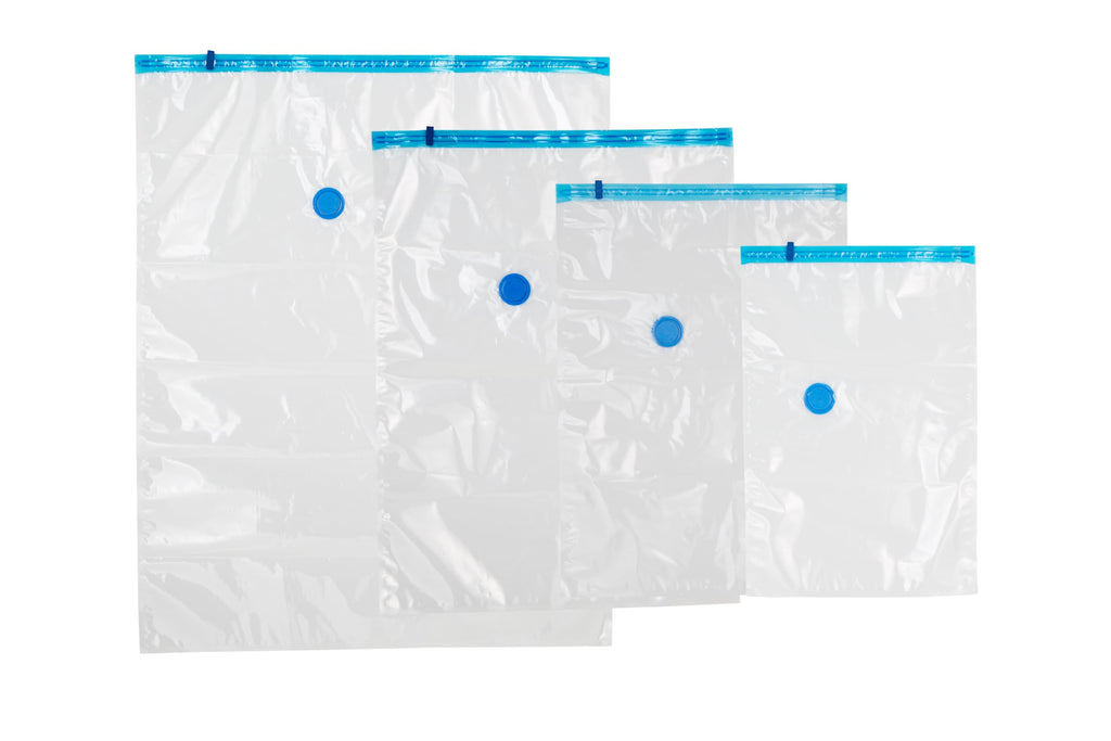 Honey-Can-Do 16-Pack Vacuum Storage Bags Variety Pack with Hand Pump Included