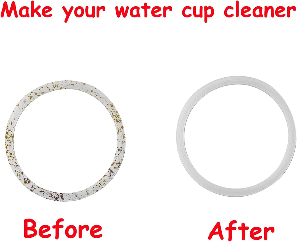 Owala | 6 Pack Replacement Water Bottle Gaskets - Durable Silicone Lid Seals for FreeSip