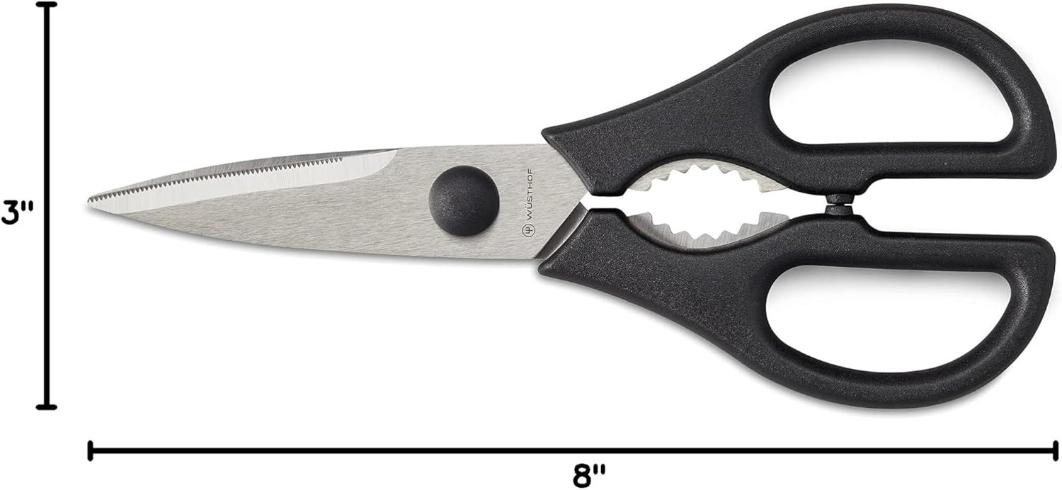 WÜSTHOF Kitchen Shears - Versatile Come Apart Design for Effortless Cutting | Durable Stainless Steel