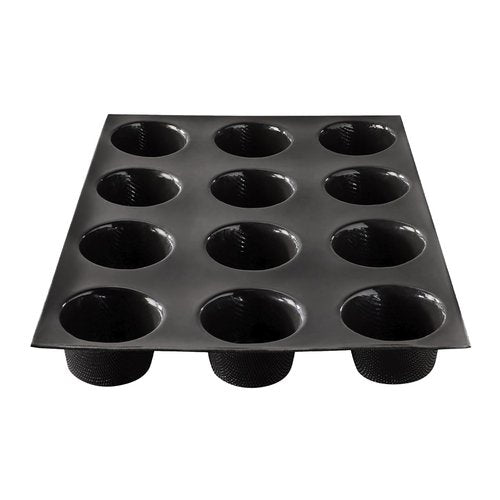 Flexipan by Silpat® Muffin Pan - The Original Non-Stick Cupcake Mold Handcrafted in France Since 1965 - Trusted by World-Class Chefs - Certified Food Safe Flexipan® Technology (12 Muffins)