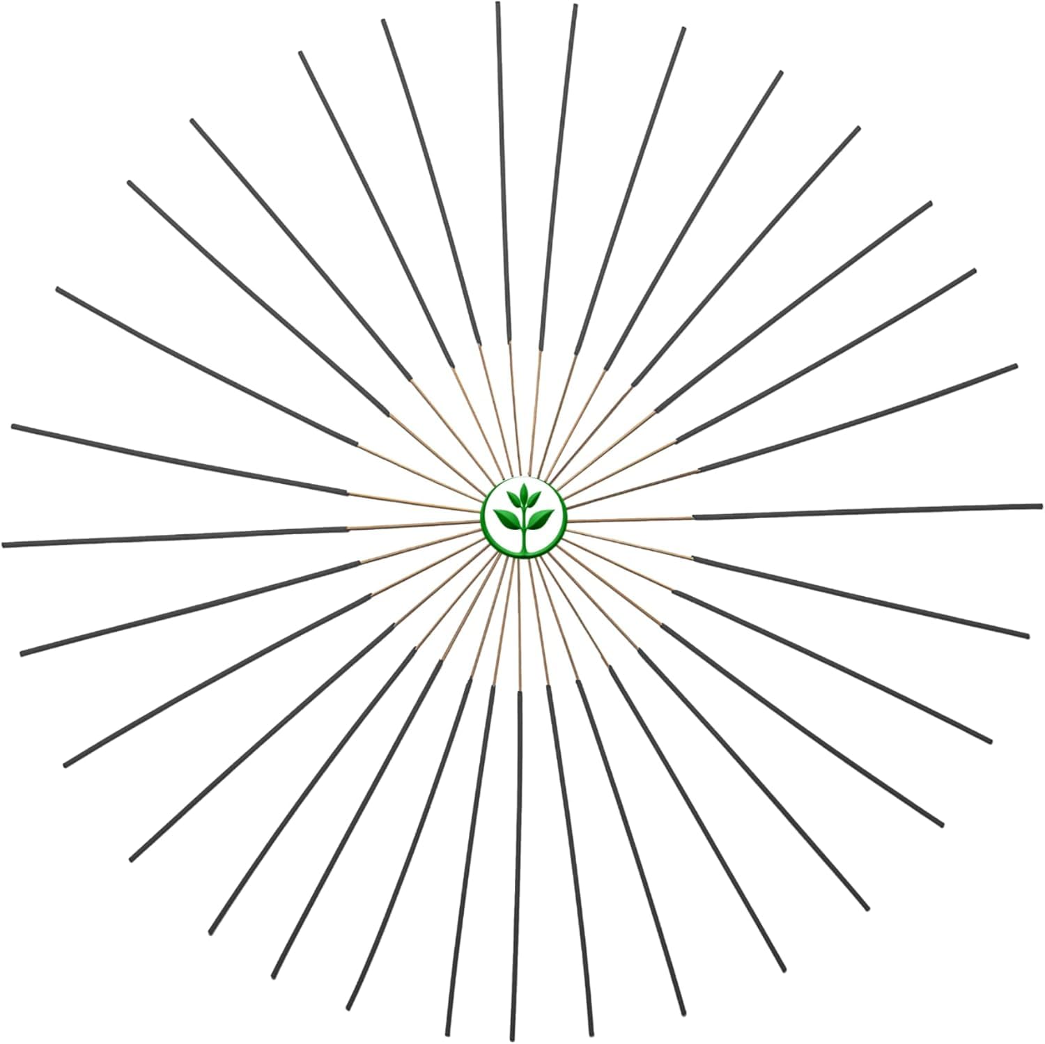 Gardenia Incense Sticks 11" - 1 Bundle 85 to 100 Sticks - Smooth and Clean Long Burn Time, 45 to 60 Minutes.