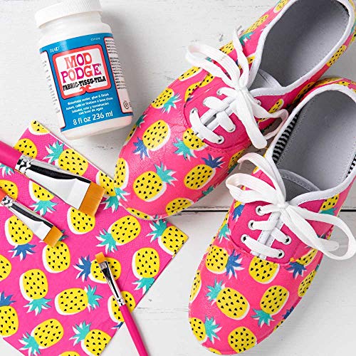 Mod Podge Fabric - 8 oz Transparent Decoupage Glue for Crafts