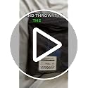 Sanabul Large Mesh Handwrap Laundry Bag with Zipper - Black