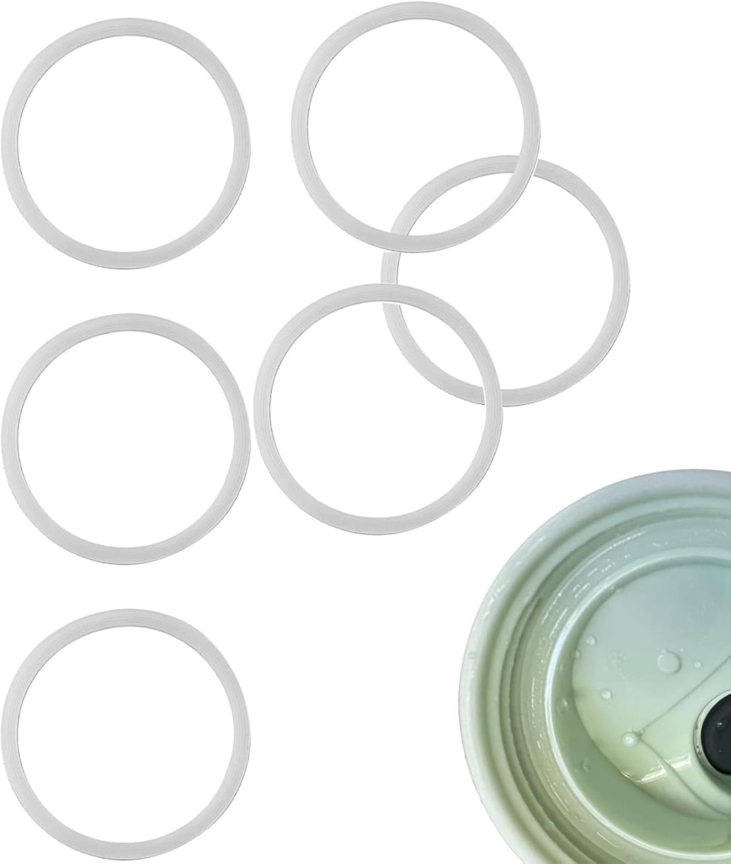 Owala | 6 Pack Replacement Water Bottle Gaskets - Durable Silicone Lid Seals for FreeSip