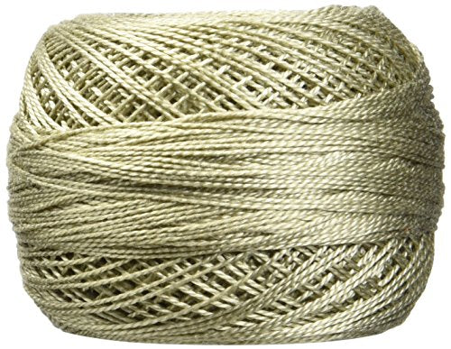 DMC Pearl Cotton Thread Size 12, 141 Yards - Dark Beige Gray