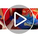 Peacock Christmas Tree Ornaments 4 Pack Long Feather Bird Decorations Glitter Clip-Ons