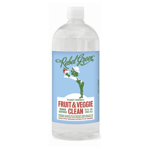 Rebel Green Cleaner Refill Fruit and Veggie, 34 Fl Oz