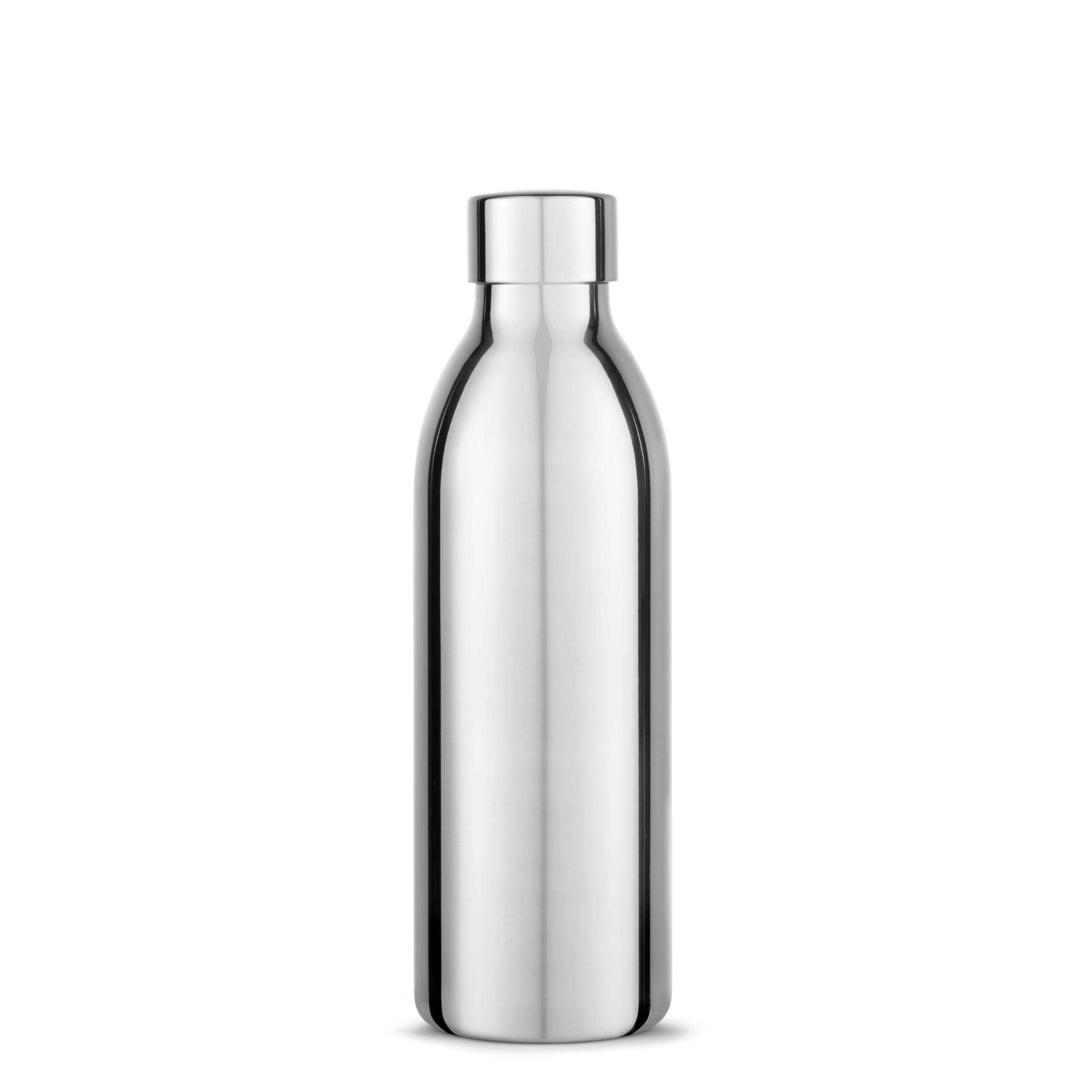 aarke To-Go Bottle - Stainless Steel Insulated Travel Water Bottle with Lid, Reusable 24 Hour Carbonation, Compatible with Only Carbonator 3, 650 mL/22 fl oz