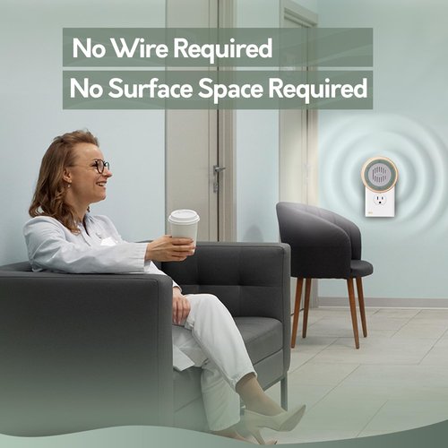 Calm Me White Noise Machine - Soothing Sound Therapy for Sleep & Office Privacy | 20 Sounds & Nightlight