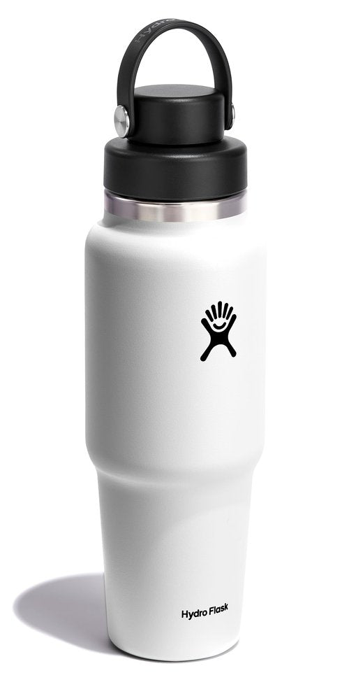 Hydro Flask 32 Oz Wide Flex Chug Cap Travel Bottle White