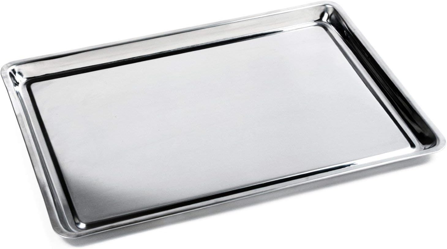Norpro Stainless Steel Jelly Roll Baking Pan - Durable Chrome Finish | 15" x 10" x 1" Size