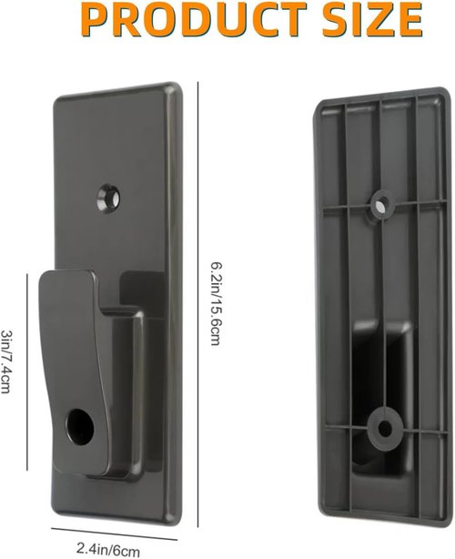 JEDELEOS Wall Mount Holder for Shark Rocket Vacuums | Compatible with HV300-HV380 Models