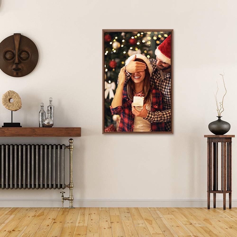 Wall26 Framed Canvas Wall Art - Custom Home Decor for Living Room & Bedroom | 24"x36", Natural Frame