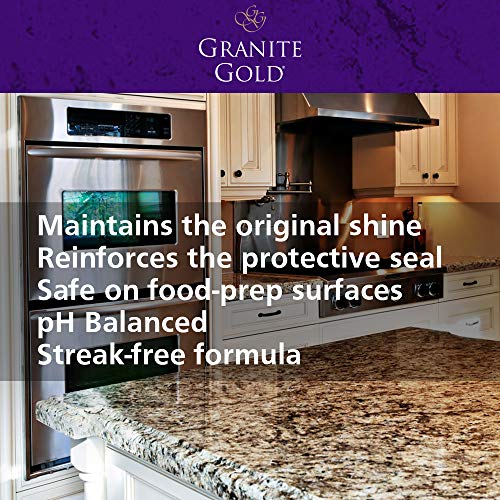 Granite Gold Polish Wipes for Granite, Quartz & Marble - 18 Count