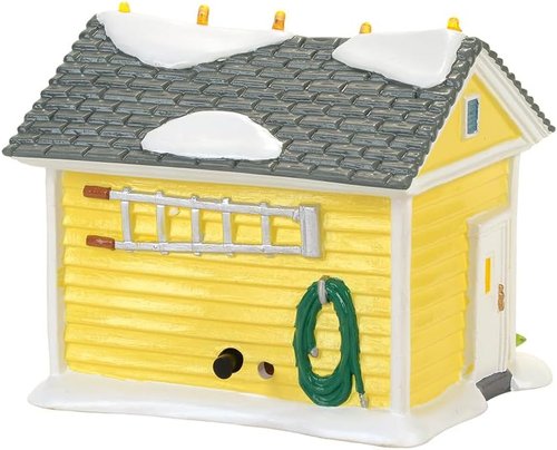 Department 56 | National Lampoon Christmas Vacation Griswold Holiday Garage Lit Building - 4.06 Inch, Multicolor