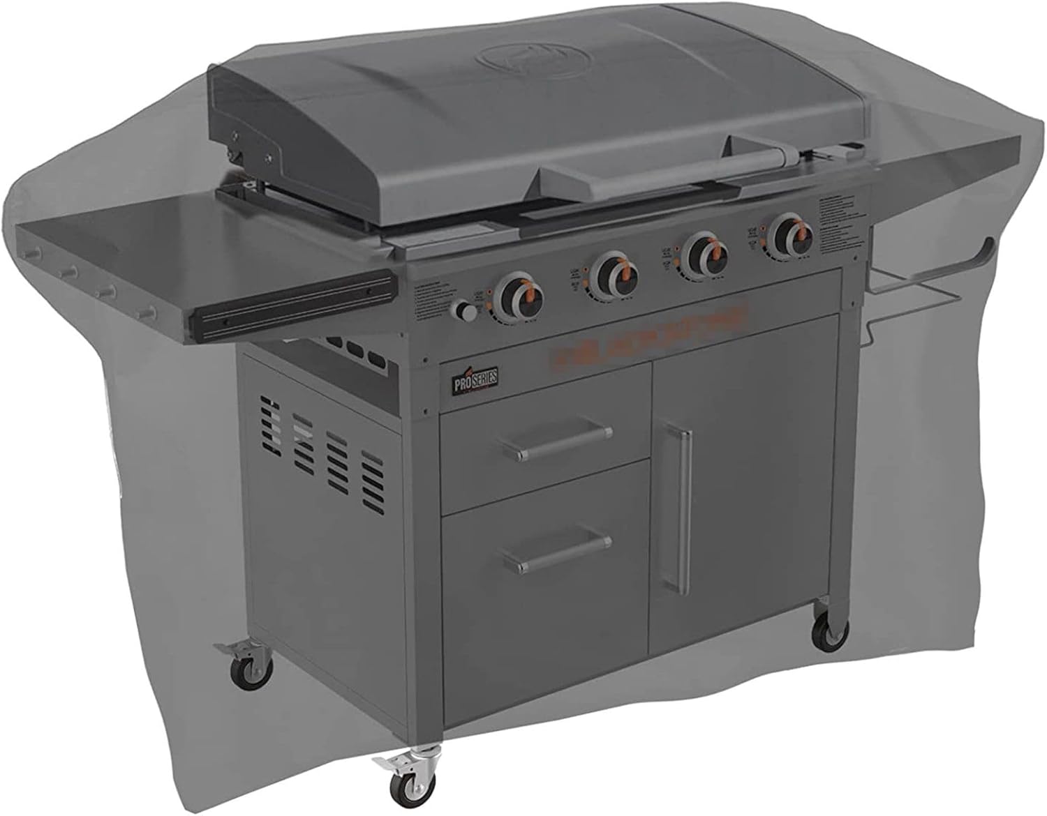 Blackstone 600D Polyester Griddle Cover - Durable Protection for 30" & 28" Models with Straps