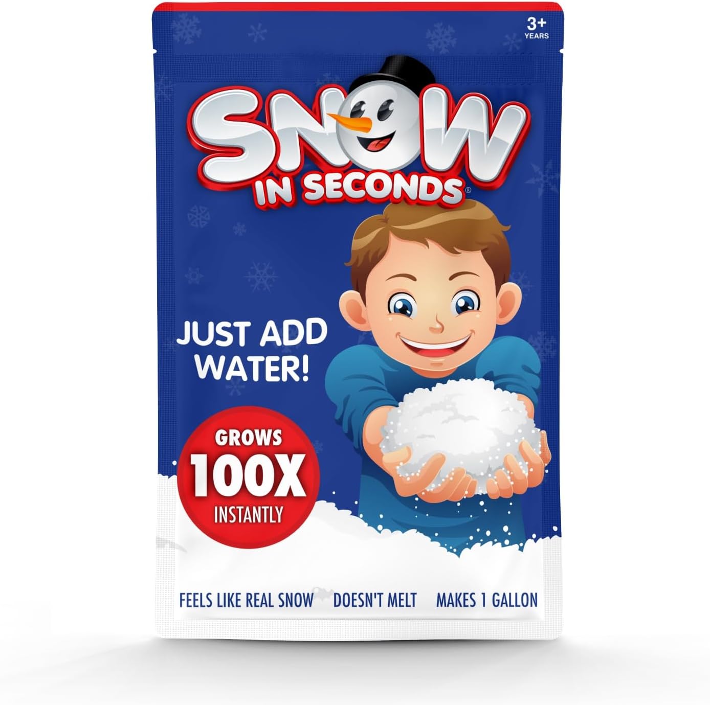 Small Instant Snow by As Seen on Shark Tank | Create Cloud Slime Effortlessly