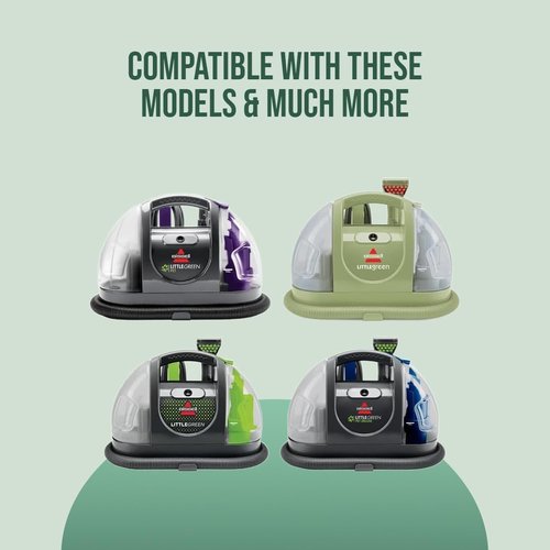 Bissell Selgo Replacement Cap & Straw Assembly - Compatible with Little Green Machine Models 1400B, 1400W, 3369, 3353, 3519 - Black