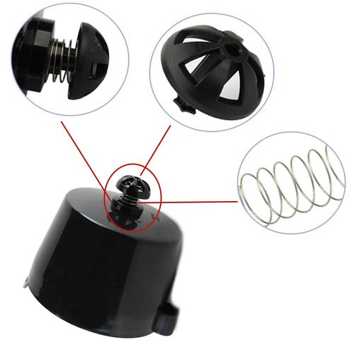 2PK-990117900 990237500 For Hamilton Beach Coffee Makers for Coffee Machine Brew Basket Bottom Spring Loaded Stopper Kits Replacement Brew Basket