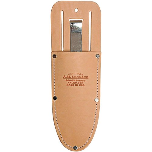 A.M. Leonard Classic Soil Knife & Leather Sheath Combo – Hori Hori w/ 6-Inch Stainless Steel Blade