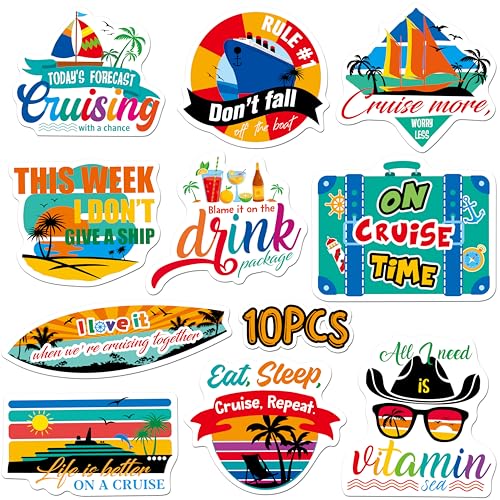 Large Cruise Door Magnets - 10PCS Waterproof Nautical Decor B