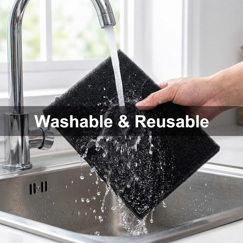Universal Air Filter Foam Sheet 12" x 24" x 3/8" 40PPI Replacement