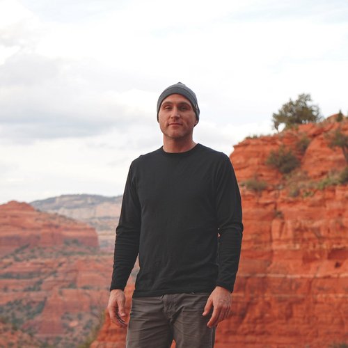 100% Merino Wool Lightweight Mens Base Layer - Long Sleeve Crew Shirt Black Medium Tall