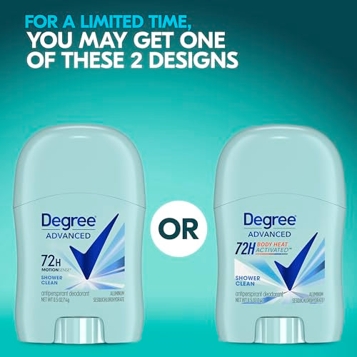 Degree Antiperspirant Deodorant Shower Clean 0.5 oz