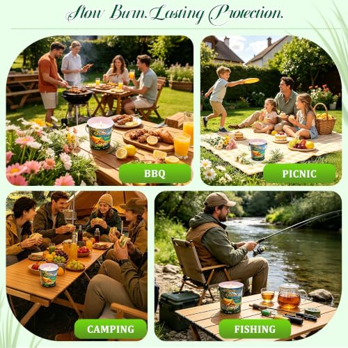 21.2oz Citronella Candle for Outdoor Use - 120 Hour Burn