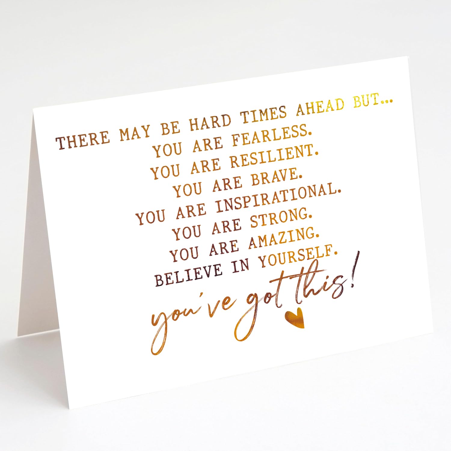 PUGAILA Heartfelt Encouragement&Support Card, Sympathy, Get Well, Affirmation, Positive Sobriety, Thinking of You, Speedy Surgery Recovery Card&Gift for Family Friend Coworker Cancer Patients