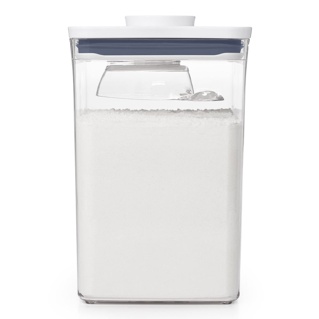 OXO Good Grips POP Container 1/2 Cup Scoop, Clear (Pack of 2)