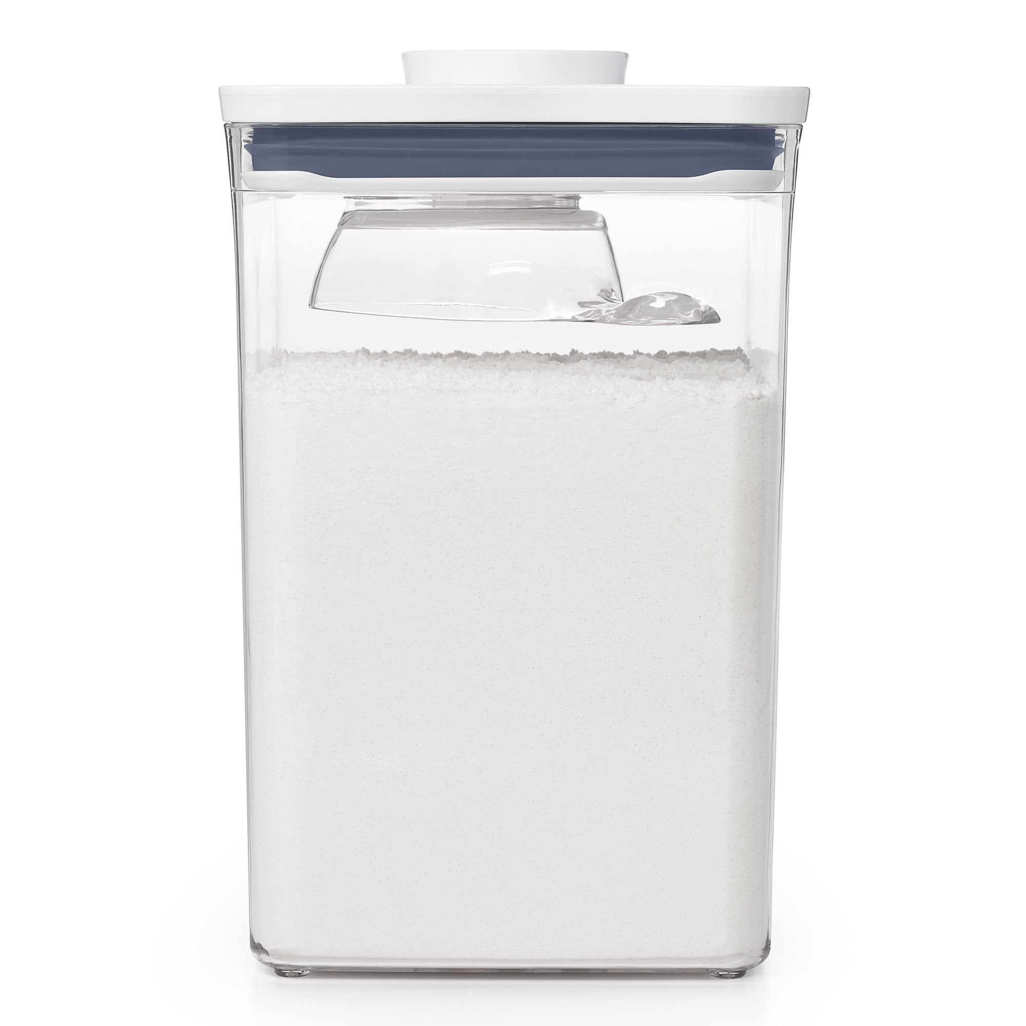 OXO Good Grips POP Container 1/2 Cup Scoop, Clear (Pack of 2)