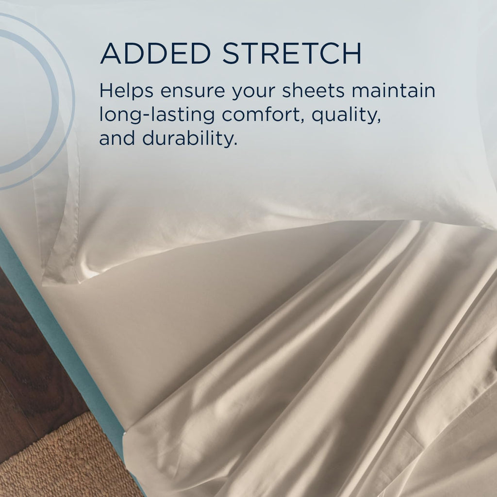 TEMPUR Classic Cotton Sheet Set Sandstone - Full