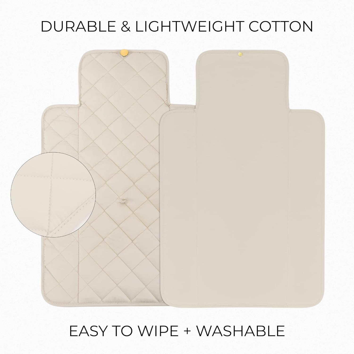 Skiennix Portable Diaper Changing Pad - Soft, Easy to Clean & Lightweight Travel Mat for Babies