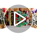 Christmas Photo Booth Props Set with Glitter Glasses & Inflatable Frame