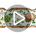 Lucky Shamrock Table Runner for St. Patrick's Day Decor - Green 13 x 72 Inches