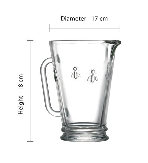 La Rochere Bee 18cm Jug with 1L Capacity