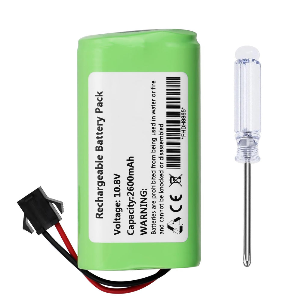 ZTHY Vacuum Battery Replacement for Vactidy T6 T7 T8 Robot Vacuum Cleaner Model: Vactidy LS001-02 10.8V 2600mAh 28.08Wh