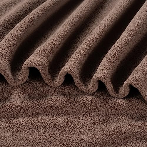 Berkshire Blanket Microfleece Throw - Foal Lightweight Soft Bed Blanket