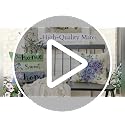 RABUSOFA Waterproof Hydrangea Throw Pillow Covers 20x20, Set of 4