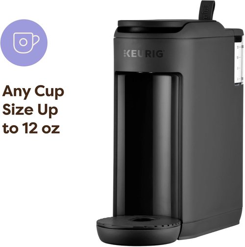 Keurig K-Mini Mate Single Serve Coffee Maker - Compact & Portable for Small Spaces | Brews 12 oz, Black