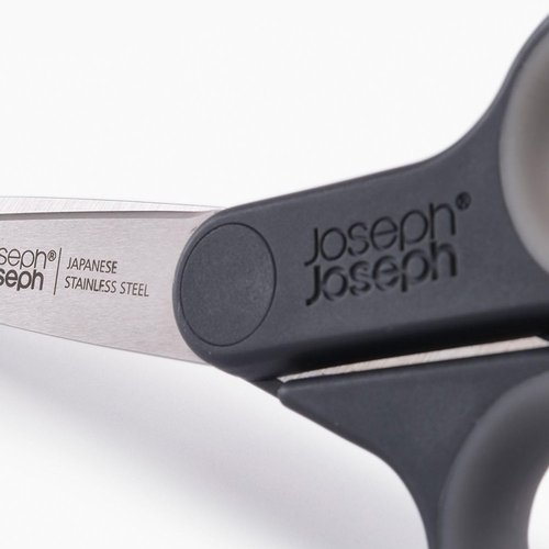 Joseph Joseph PlusCut Kitchen Scissors - All-Purpose Design with Box Cutter & Soft-Grip Handles