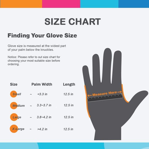 Bamllum 4 Pairs Rubber Dishwashing Gloves - Reusable Kitchen Cleaning Gloves for Washing Dishes & Household, Non-Slip, Long-Lasting Flexible Gloves (Medium