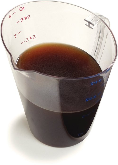 Carlisle FoodService Products 4314107 Commercial Plastic Measuring Cup, 1 Cup, Clear (Pack of 12)