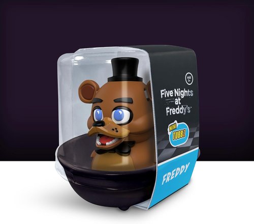 FNAF TUBBZ Freddy Fazbear Cosplaying Rubber Duck | Collectible Vinyl Figure