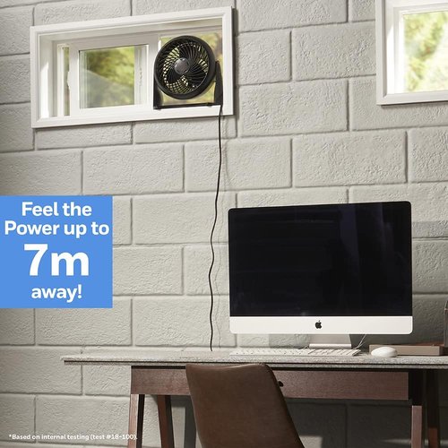 Honeywell Turbo Fan - Powerful Cooling with Adjustable Speed | Compact Design for Home Use
