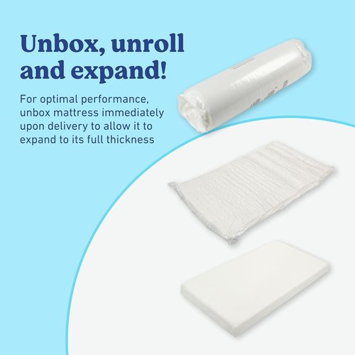 Graco Premium Crib & Toddler Mattress - GREENGUARD Gold Certified, Waterproof Cover, Fits Standard Cribs & Beds