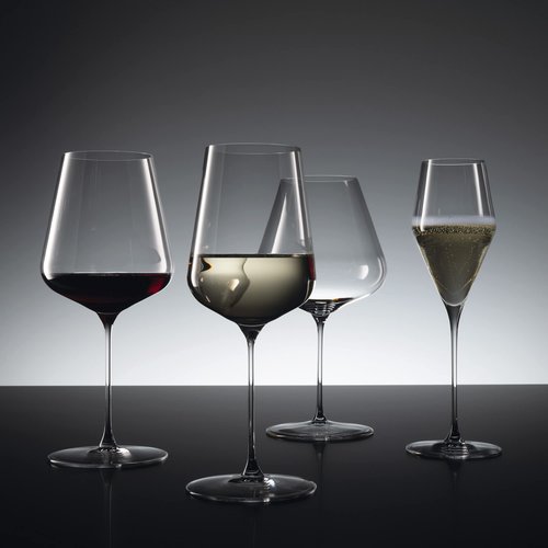 Spiegelau Definition Bordeaux Wine Glasses, Crystal Clear Drinking Glasses for Red Wine, Elegant Stemmed Glassware, Home Bar, Dinner Party, Wedding Gifts, Hosting Essentials, 26 oz, Set of 4