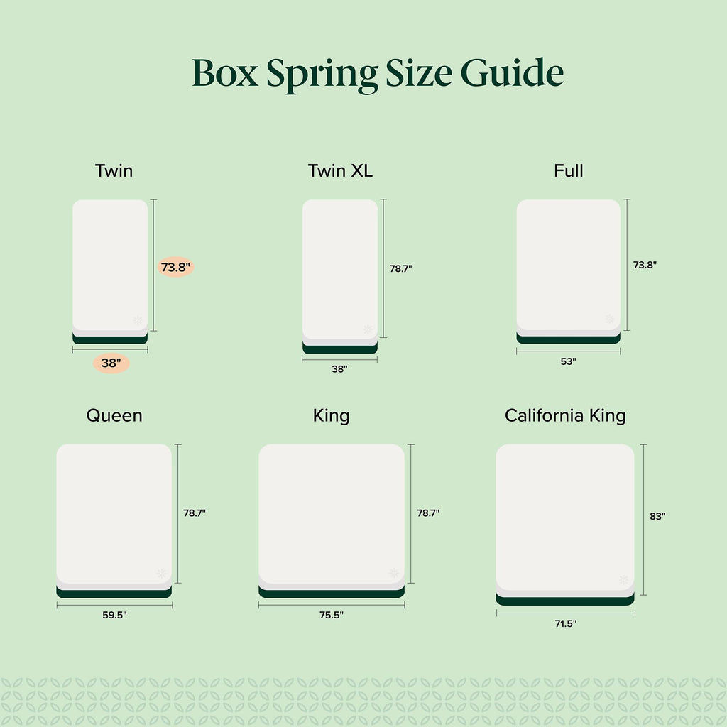 ZINUS 5 Inch Twin XL Metal Smart Box Spring with Quick Assembly, Mattress Foundation, Strong Metal Frame, Easy Assembly