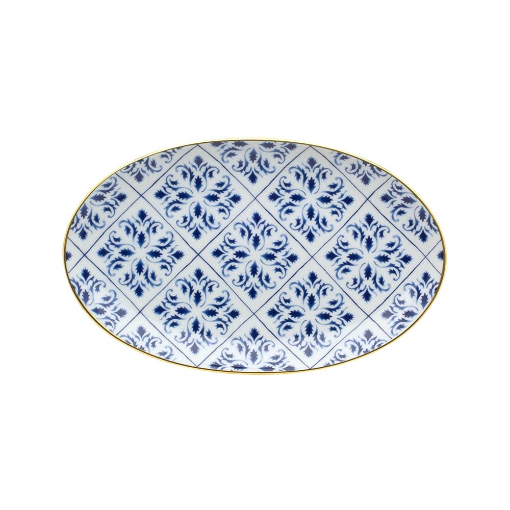 Vista Alegre Porcelain Transatlantica Small Oval Platter